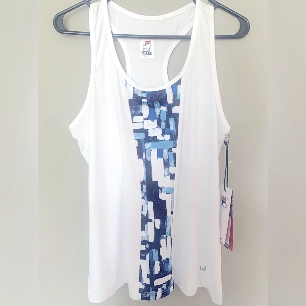 Fila Essentials Racer Back Tank Top in medium NWT Tennis Sports
